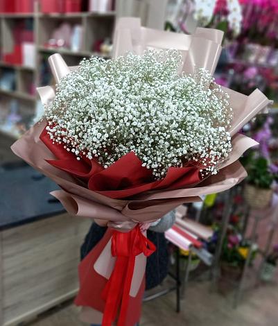 Букет цветов из: Гипсофила в Медведево